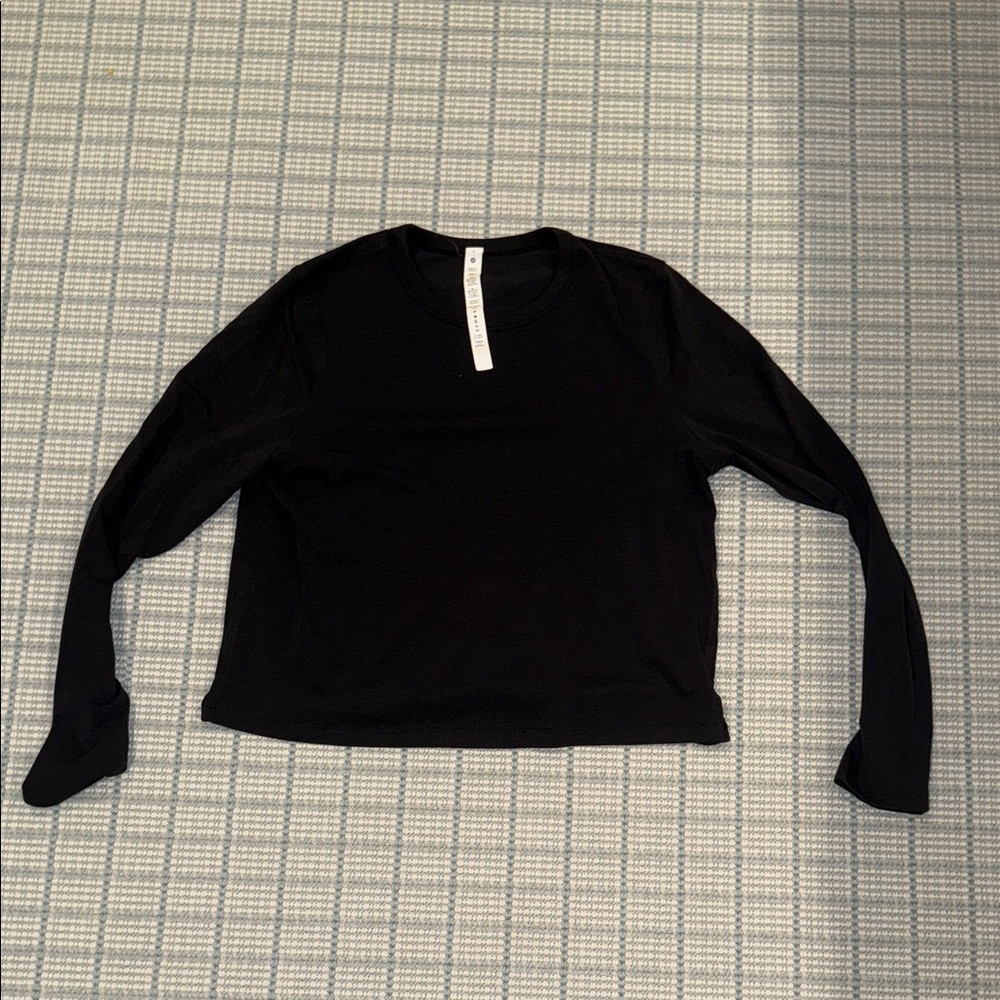Lululemon Long-sleeve Black Shirt